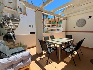 Outdoor dining - Azahara En Suite by Casasol (Nerja)