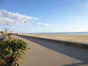 On the beach
