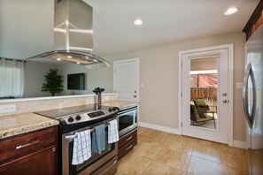 Fridge, microwave, oven, stovetop - Spacious Retreat  • Ensuite Bedrooms • Large Yard (Arvada)