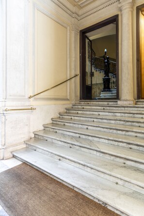 Façana frontal de l'allotjament