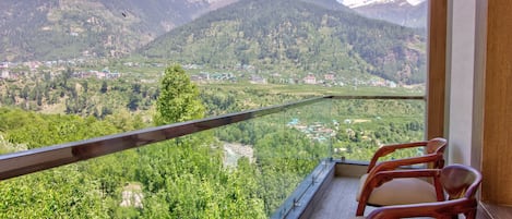 Vue depuis le balcon