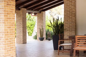 Terrace/patio - Exclusive villa with private pool in Capo Vaticano (Calabria) (Ricadi)