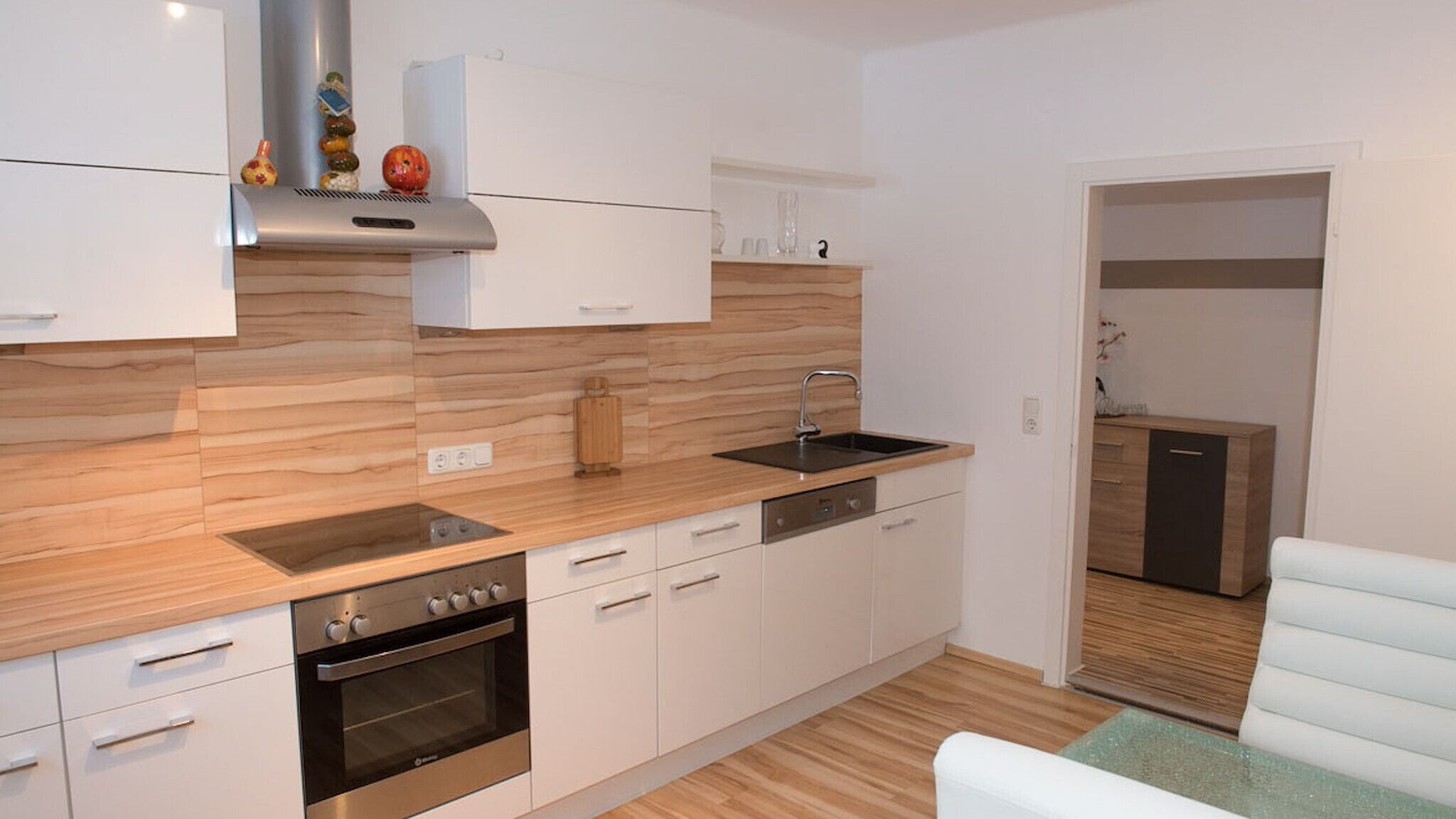 Fridge, oven, dishwasher, electric kettle