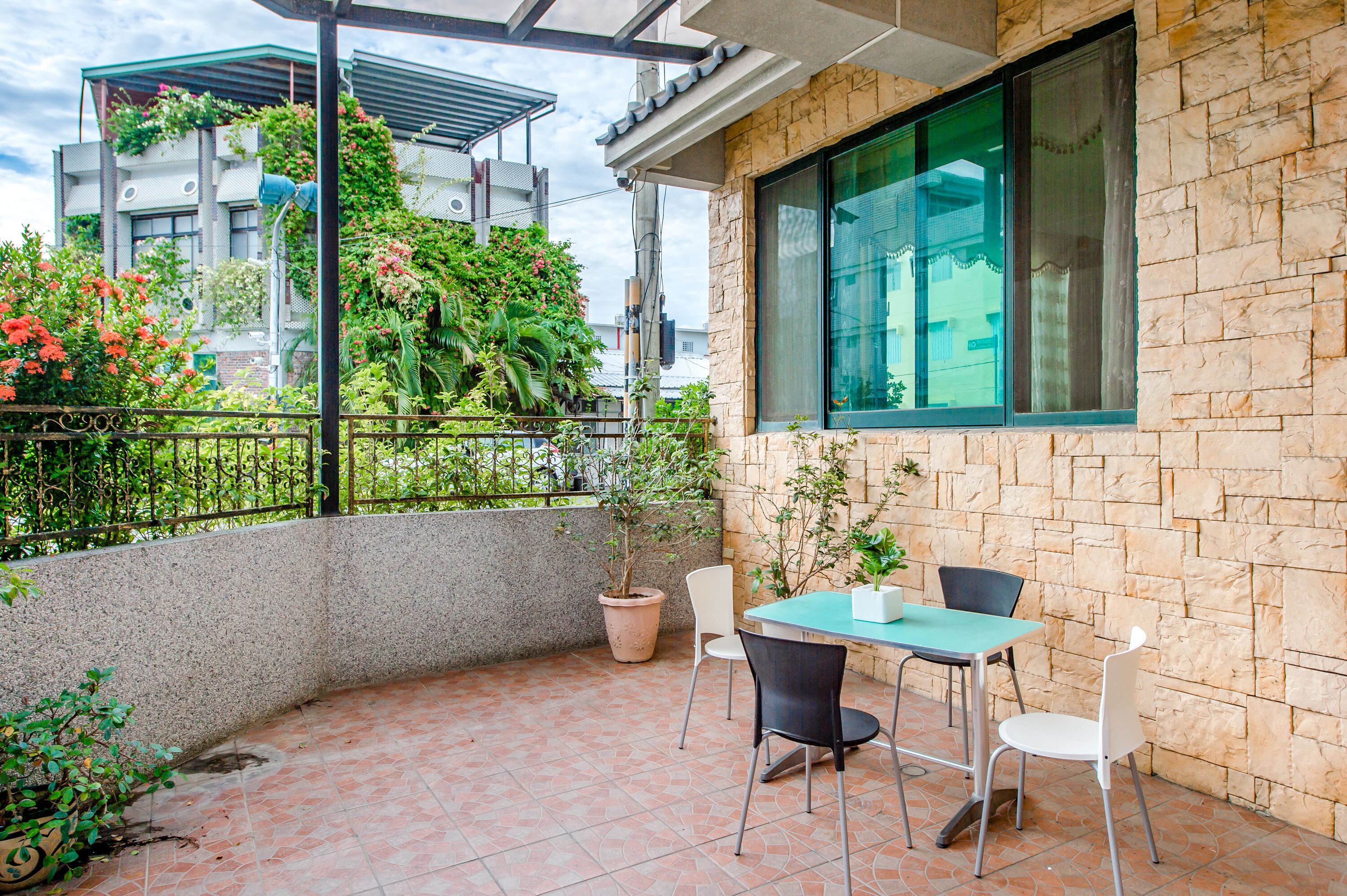 Fachada de la propiedad