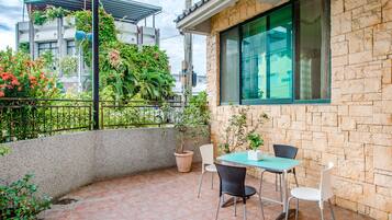 Façade de l’hébergement