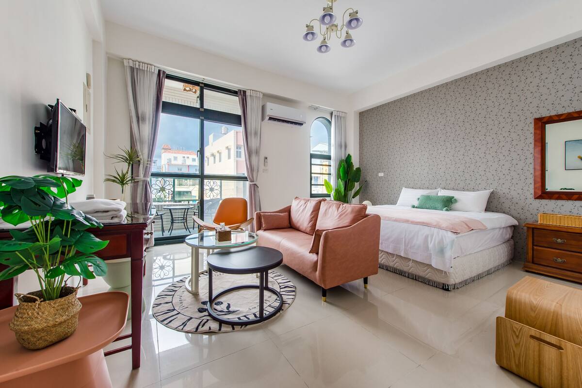 Doppia Deluxe, balcone | Wi-Fi gratuito, lenzuola
