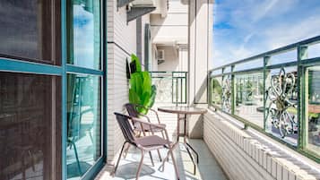 Quadruple Room, Balcony | Balcony