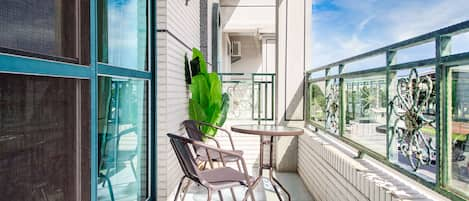 Quadruple Room, Balcony | Balcony