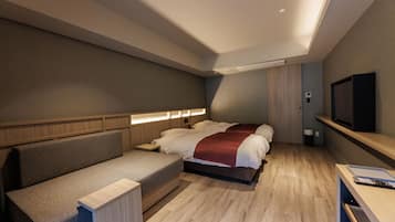 Down duvets, in-room safe, iron/ironing board, free WiFi