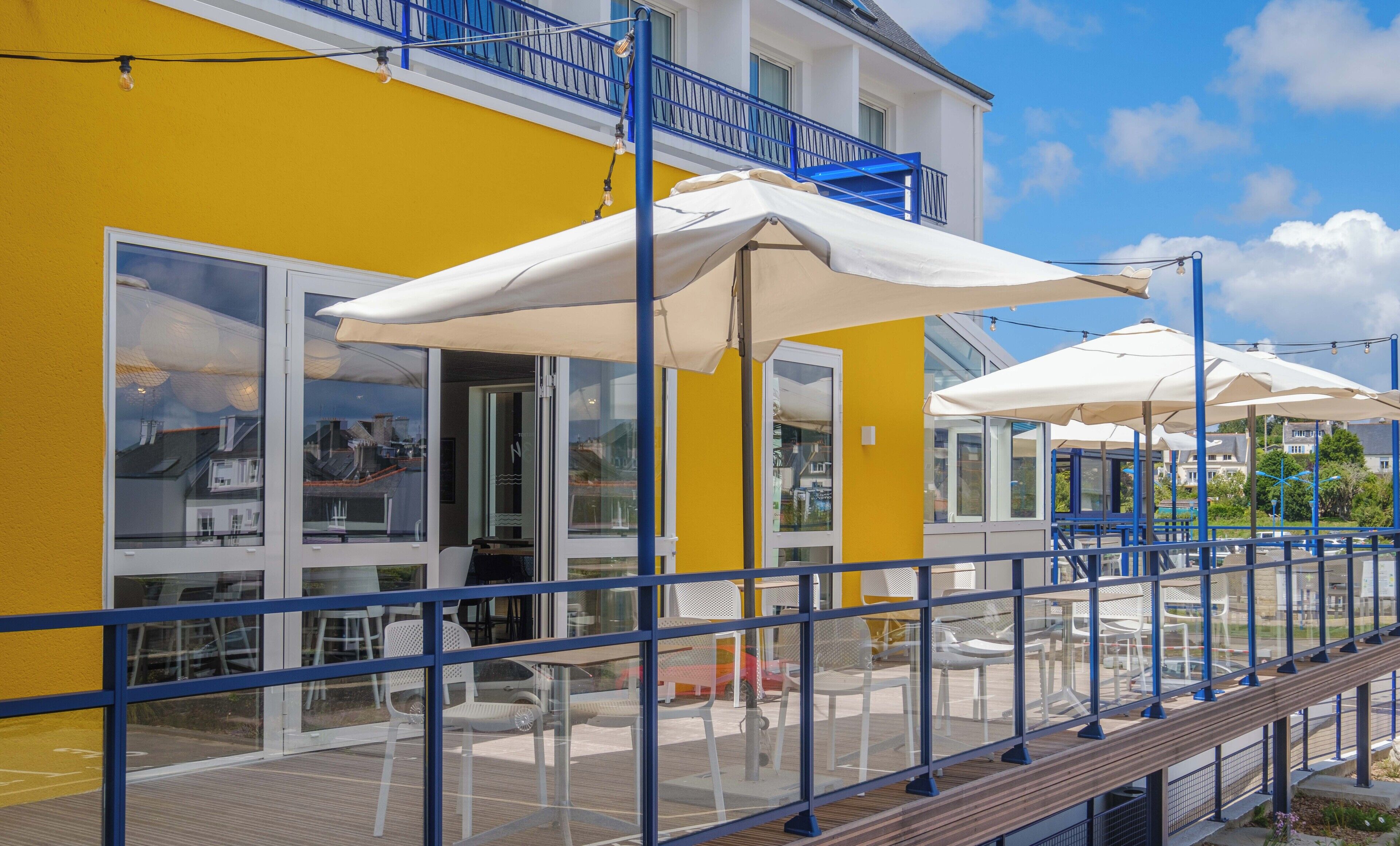 Façade de l’hébergement