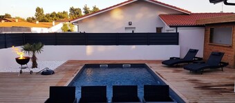 Vacation villa 12 minutes from the beach