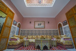 House | Living room - Charming Guest House in the Medina of Fes (Fes)