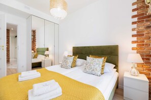 1 bedroom, iron/ironing board, WiFi, bed sheets - Grzegórzecka 69D Kraków | Prestige Apartment with Jacuzzi (Kraków)