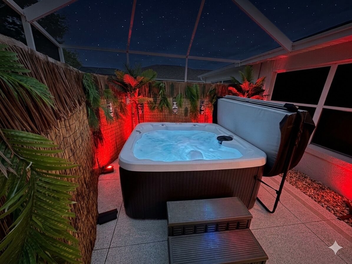 Bain à remous extérieur