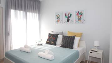 1 bedroom, iron/ironing board, free WiFi, bed sheets