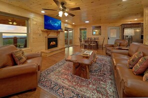 تلفزيون، مدفأة