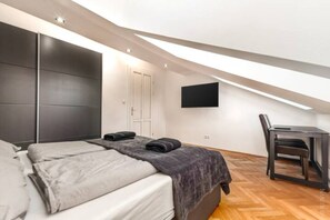 1 Schlafzimmer, kostenloses WLAN, Bettwäsche