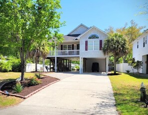 Exterior - Central OKI, Quiet Wooded Area,Close to Beach, Golf Cart-Sleeps8 (Oak Island)