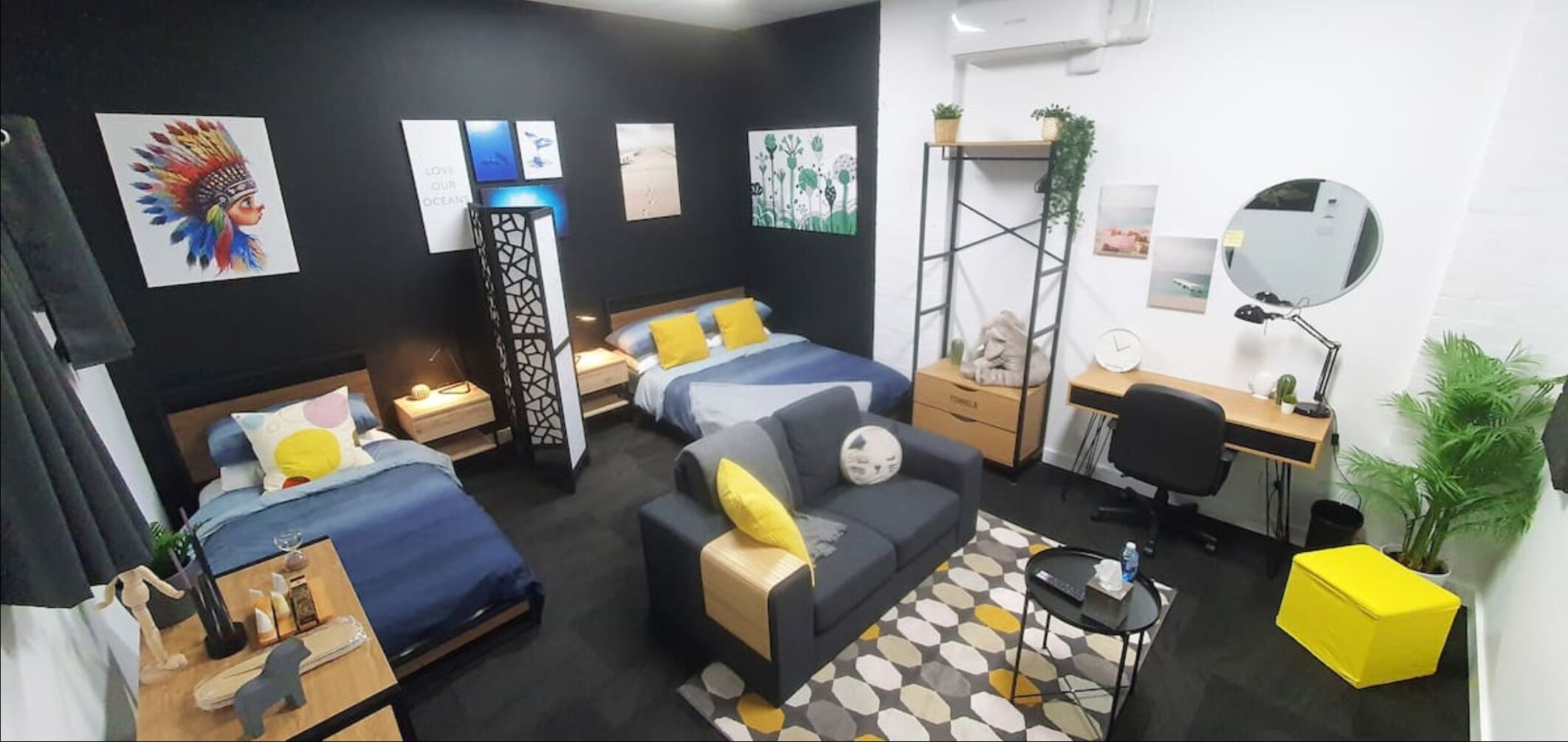 Comfy Studio With 2 Beds, Close to City