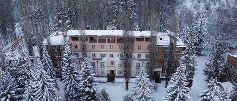 Fassade der Unterkunft