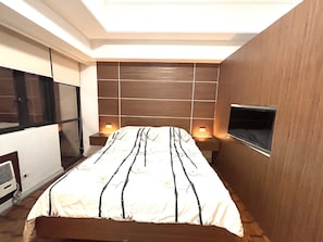 1 chambre, fer et planche à repasser, literie fournie