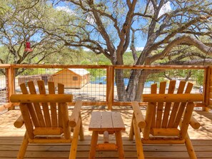 Terrace/patio - Pool + Firepit + River + Lake + Hot Tub + View (Hunt)