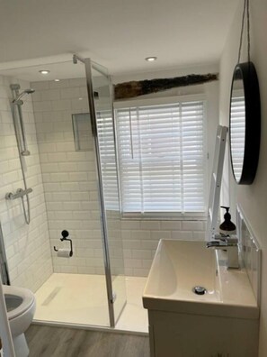 House | Bathroom | Shower, hair dryer, towels