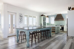 Fridge, microwave, oven, stovetop - Southern Holiday by GSVR | Luxurious Beachfront Home w/ Private Pool + FREE Activities/Golf (Gulf Shores)