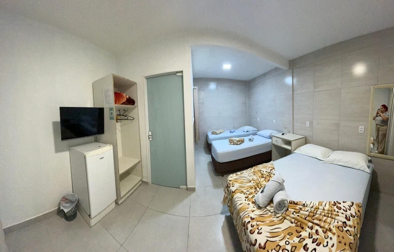 Standard Quadruple Room | Desk, laptop workspace, free WiFi, bed sheets