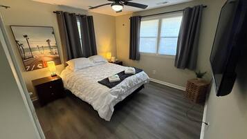 3 chambres, fer et planche Ă repasser, Wi-Fi gratuit, draps fournis