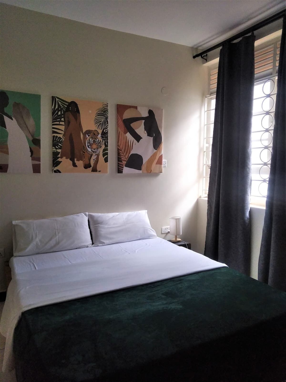 1 slaapkamer, een bureau, rolstoeltoegankelijk