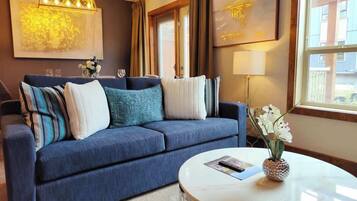 Télévision, cheminée, Netflix, services de streaming