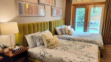 2 chambres, matelas mémoire de forme, fer et planche à repasser, Wi-Fi