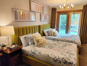 2 habitaciones y camas con efecto memoria 