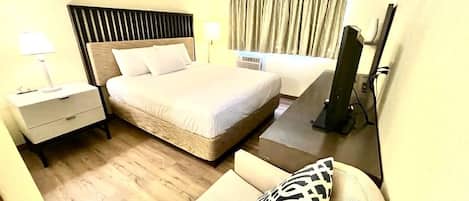 Wifi gratis y ropa de cama