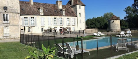 Suite, bagno in camera, vista parco | Giardino