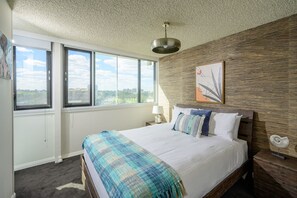 1 slaapkamer, een bureau, gratis wifi, beddengoed