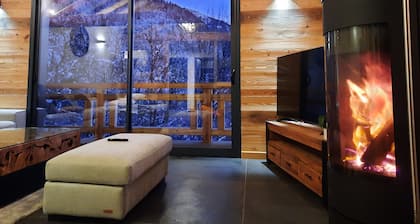 Chalet LĂ©onie 5* de 200mÂČ pour un sĂ©jour de rĂȘve...