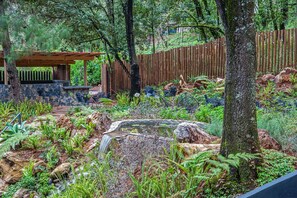 Terrace/patio - Hotel Oxú (Valle de Bravo)