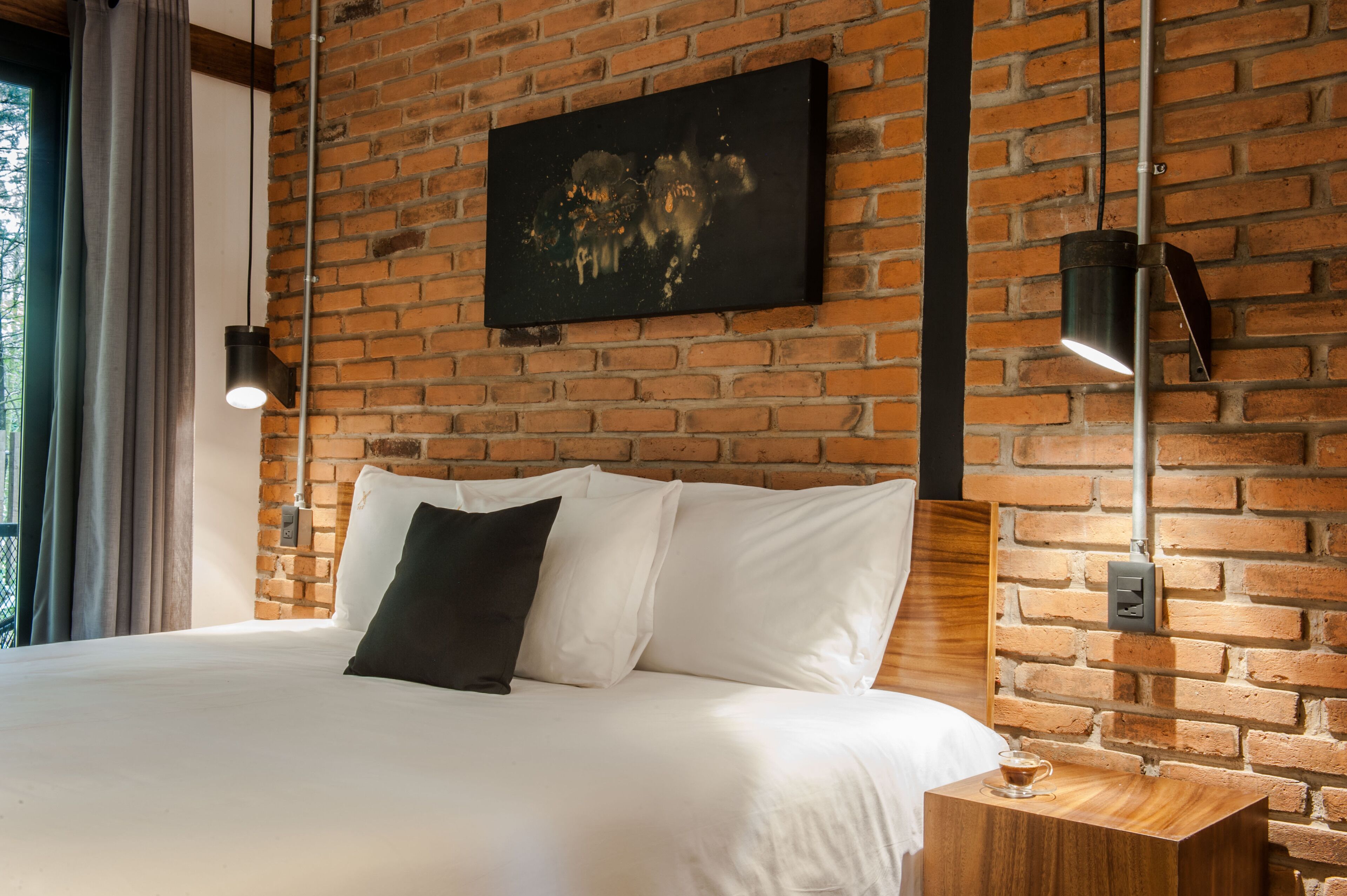 Premium bedding, memory-foam beds, in-room safe, individually decorated