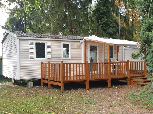 10 km from Europa Park air-conditioned mobile home