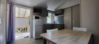 10 km from Europa Park air-conditioned mobile home