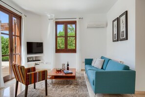 TV, fireplace, DVD player