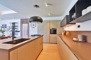Microwave, dishwasher, highchair