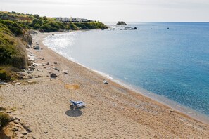 Am Strand, Liegestühle