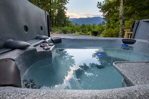 Bain à remous extérieur