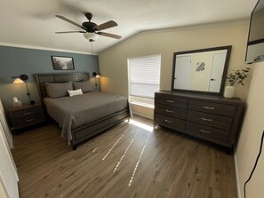 3 bedrooms, iron/ironing board, travel cot, free WiFi