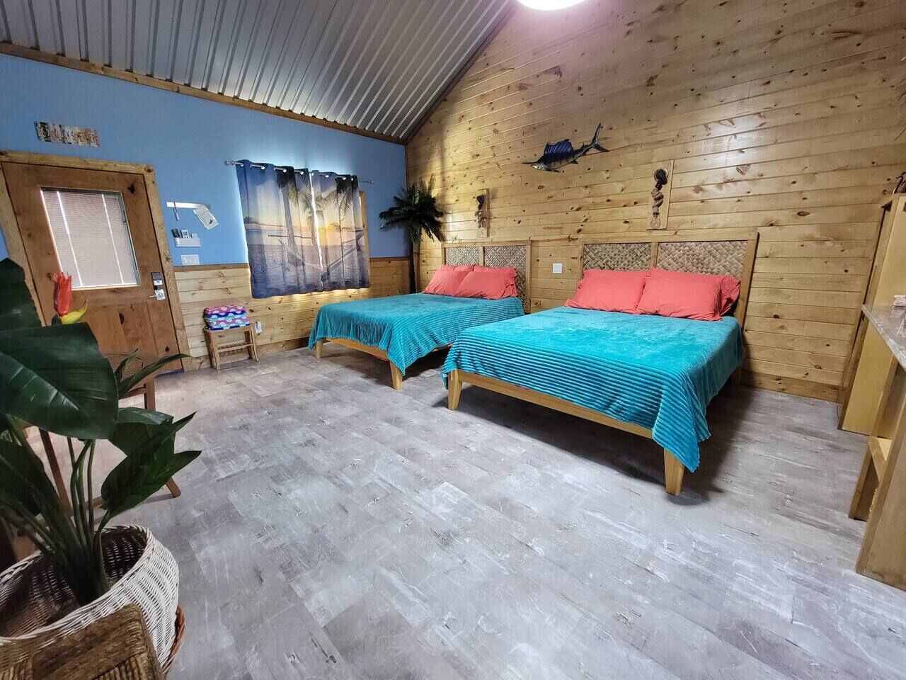 1 slaapkamer, een bureau, gratis wifi, beddengoed