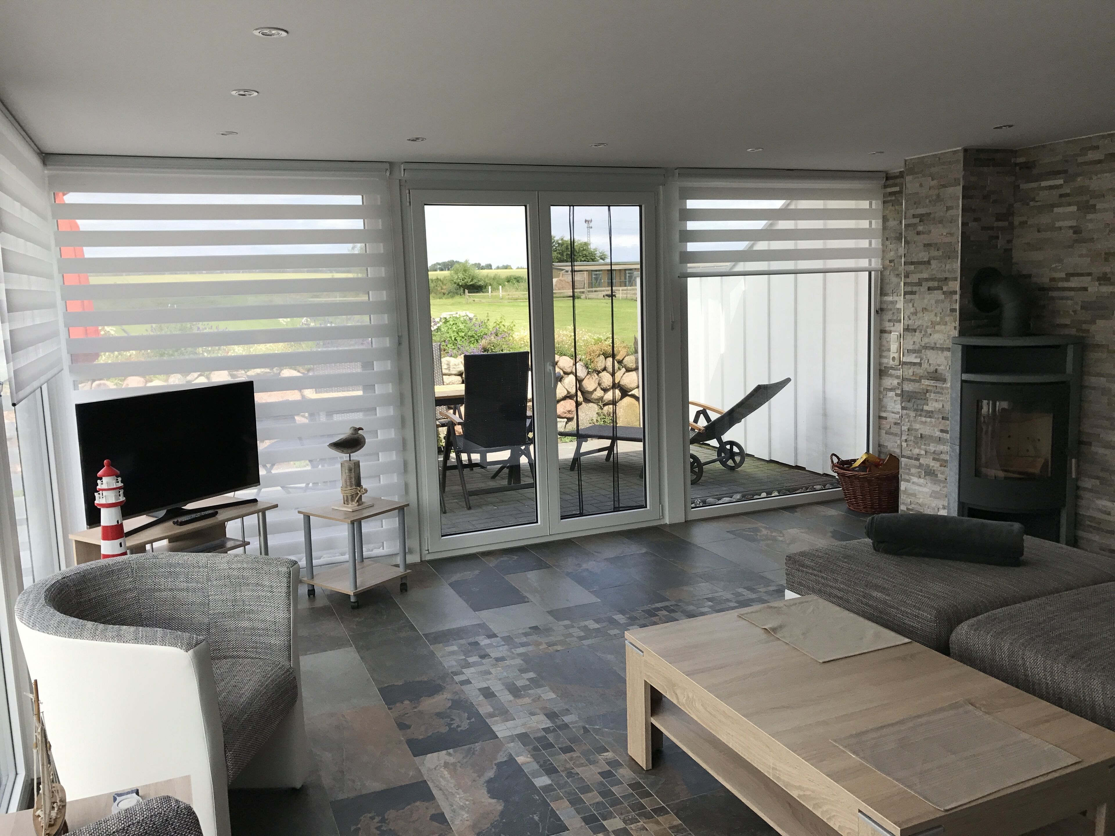 Uitzicht vanuit accommodatie