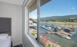 Vista a la playa o el mar